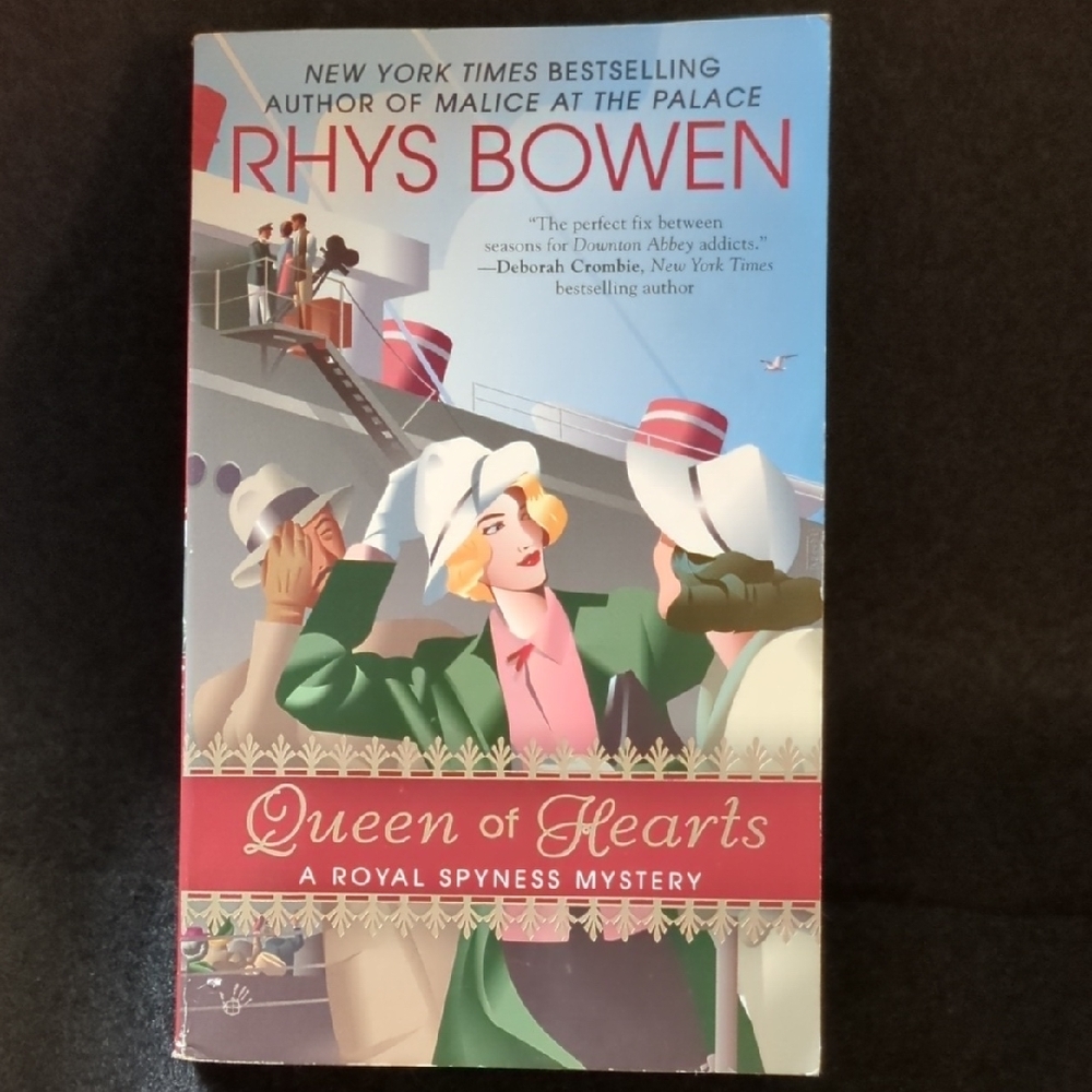 "QUEEN OF HEARTS"  A ROYAL SPYNESS MYSTERY. BY RHYS BOWEN  ©2014
